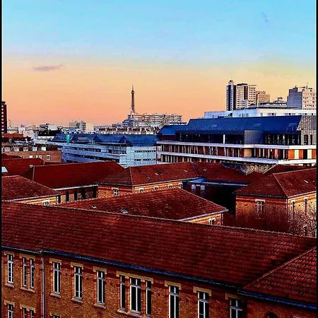 Loft Paisible Avec Vue Sur La Tour Eiffel